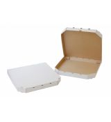 Pizza krabica 32x32x3 cm bielo hnedá