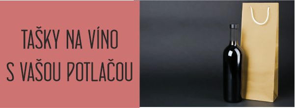 tašky na víno s potlačou