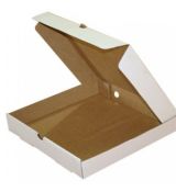 Pizza krabica 33x33x3,5 cm bielo hnedá, model A