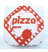 Pizza krabica 29x29x3 cm bielo biela vz 7