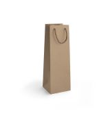 TAŠKA NA 1 VÍNO HNEDÁ model A