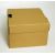Burger box U 13x13x9 cm bielo hnedý